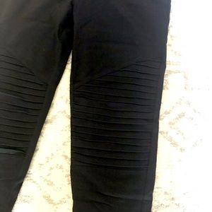 Silver Icing Moto Leggings